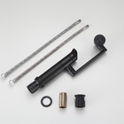 Torneira Misturador Monocomando Articulada Com Ducha Preta