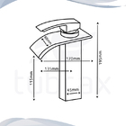 Torneira Misturador Monocomando Baixa De Banheiro Lavabo Bron