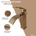 Torneira Misturador Monocomando Baixa De Banheiro Lavabo Bron