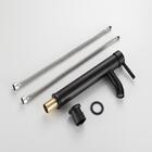 Torneira Misturador Monocomando Banheiro Alta Preta 6007bp