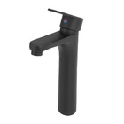 Torneira Misturador Monocomando Banheiro Alta Preto Black