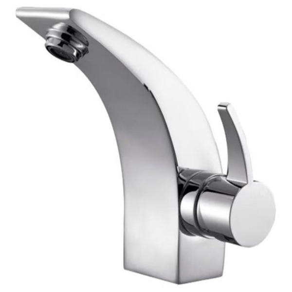 Torneira Misturador Monocomando Banheiro Baixa 5058 Prata