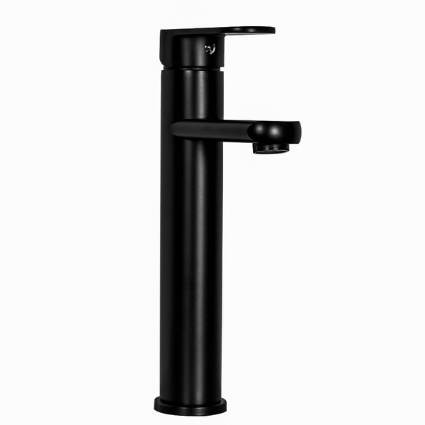 Torneira Misturador Monocomando Banheiro Bica Alta Preta