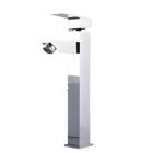 Torneira Misturador Monocomando Banheiro Quadrada Bica Alta