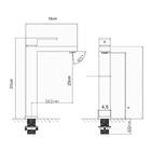 Torneira Misturador Monocomando Bica Alta Cromado Mv03