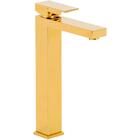 Torneira Misturador Monocomando Bica Alta Dourado Mv03bag