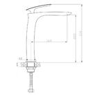 Torneira Misturador Monocomando Bica Alta Dourado Mv17bag