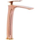 Torneira Misturador Monocomando Bica Alta Rose Gold Mv17bareg