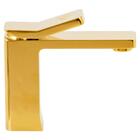 Torneira Misturador Monocomando Bica Baixa Lux Dourado