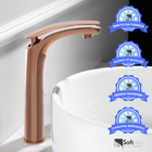 Torneira Misturador Monocomando Bica Baixa Rose