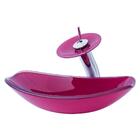 Torneira Misturador Monocomando Cascata Redonda Alta Rosa