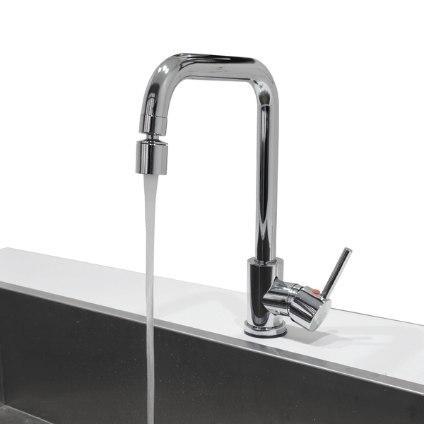 Torneira Misturador Monocomando Cozinha Gourmet Aço Escovado