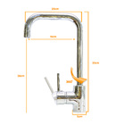 Torneira Misturador Monocomando Cozinha Lavatório Hs3238-01