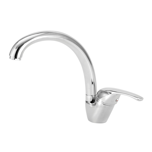 Torneira Misturador Monocomando Cozinha Mesa Alta Prateado