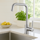 Torneira Misturador Monocomando Cozinha Verona Aço Escovado