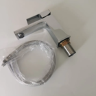 Torneira Misturador Monocomando Cromado Quadrado P/ Banheiro