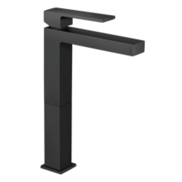 Torneira Misturador Monocomando Dax Slim Alta Black Opaco Pai