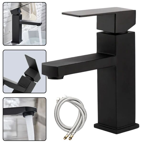 Torneira Misturador Monocomando de Bancada p/ Banheiro Lavabo