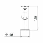 Torneira Misturador Monocomando Docol Gali 934406 De Bancada