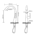 Torneira Misturador Monocomando Gourmet 08 Extensível Preto