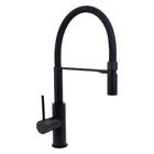 Torneira Misturador Monocomando Gourmet Preto Fosco Mv10