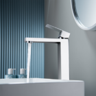 Torneira Misturador Monocomando Gowff Cromado Mod. Quadrado A