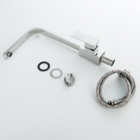 Torneira Misturador Monocomando Gowff Cromado Modelo Quadrado