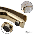 Torneira Misturador Monocomando Lavatório Bica Baixa Dourada