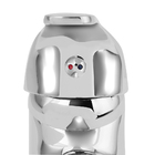 Torneira Misturador Monocomando Lavatório Mesa Baixa Prateado