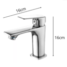 Torneira Misturador Monocomando Lavatorio Metal Cromado