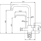Torneira Misturador Monocomando Lorenzetti Lorenloft 2263 I82