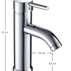 Torneira Misturador Monocomando Para Banheiro  Baixa