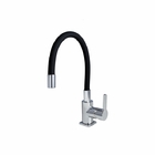 Torneira Misturador Monocomando Para Cozinha Baixo Preto - Do