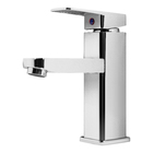 Torneira Misturador Monocomando Pia Banheiro Lavabo Quadrada