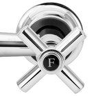 Torneira Misturador P/cozinha De Parede Luxo Gourmet Cr 1/4v