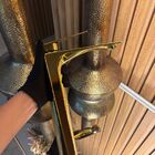 Torneira Misturador Para Banheiro Alta Atenas Dourada 100% Me