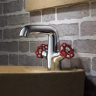 Torneira Misturador Para Banheiro Bica Baixa Daisy Cromado -