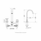 Torneira Misturador Para Banheiro - Preto Fosco - Color Dom