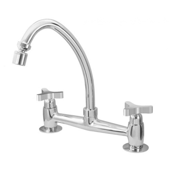 Torneira Misturador para Pia de Cozinha Bica Alta Plus Romar