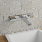 Torneira Misturador para Parede de Banheiro Bica Reta e Fixa Cromada Dream Deca