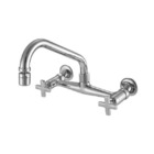 Torneira Misturador para Parede de Cozinha Bica Alta Cromada Nya Meber