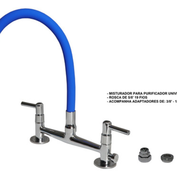 Torneira Misturador Parede Saída Universal Para Purificador A