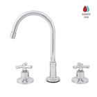 Torneira Misturador para Pia de Banheiro Bica Média Cromada Joz Sensea