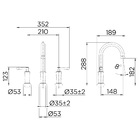 Torneira Misturador para Pia de Banheiro Bica Alta Cromada Provence Docol