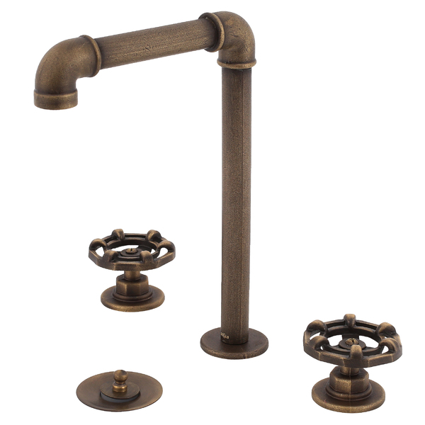 Torneira Misturador para Pia de Banheiro Bica Alta Latão Simon Sensea