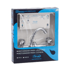 Torneira Misturador para Pia de Cozinha Bica Alta Cromada A4 Forusi