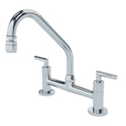 Torneira Misturador para Pia de Cozinha Bica Alta Cromada Jade Clássica Fani