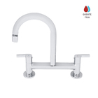 Torneira Misturador para Pia de Cozinha Bica Alta Cromada Sao Delinia