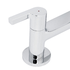 Torneira Misturador para Pia de Cozinha Bica Alta Cromada Sao Delinia