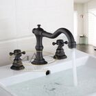 Torneira Misturador Vintage Retrô Preto Óleo